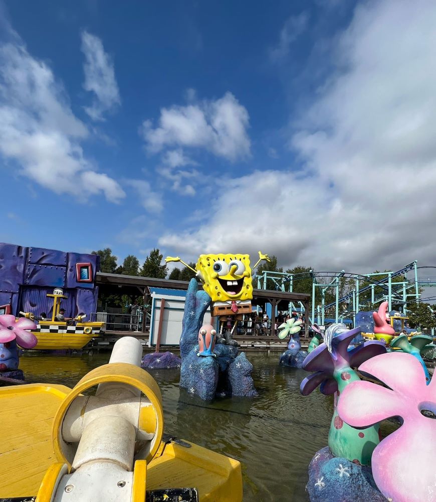 brinquedo bob esponja movie park alemanha